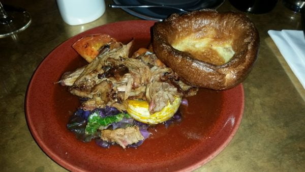 Photo of the roast dinner at Temper, Soho