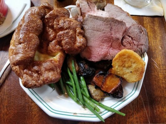 Photo of the roast dinner at League Of Roasts